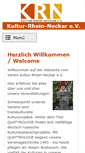 Mobile Screenshot of kulturrheinneckar.de